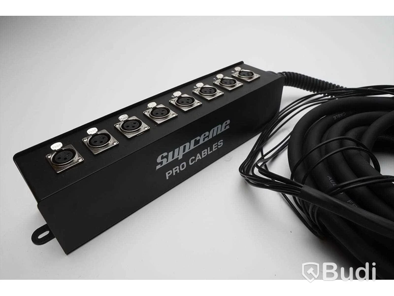 Stage box 8 Multicable SUPREME Ny, Obruten förpackning.