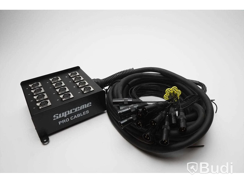 Stage box 12 Multicable SUPREME Ny, Obruten förpackning.