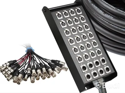 Stage Box 24/8 SUPREME. Kabel 30 m. Ny, obruten förpackning.