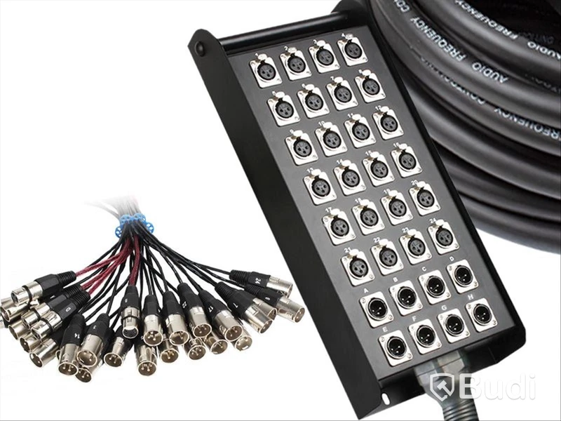 Stage Box 24/8 SUPREME. Kabel 30 m. Ny, obruten förpackning.