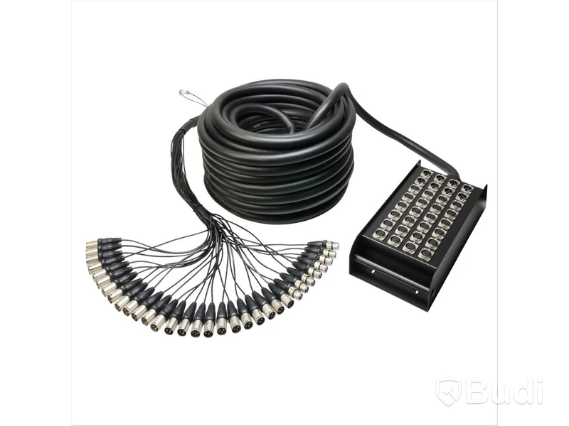 Stage box 24/8 Multicable SUPREME 30 meters Ny, Obruten förpackning.