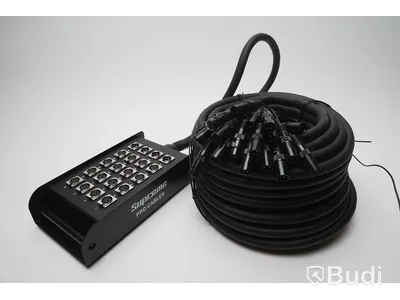 Stage box 16/4 Multicable SUPREME 30 meters Ny, Obruten förpackning.