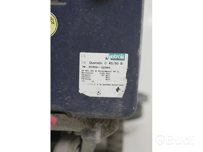 Kombiskurmaskin Wetrok Duomatic C50B