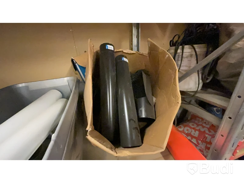 Byggmaterial, verktyg m.m. Stort parti.