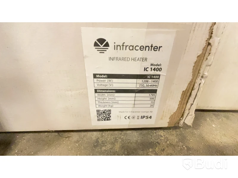 Infravärmepaneler 3st