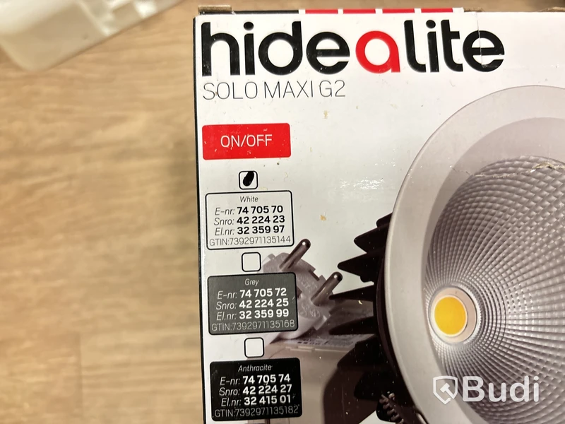 LED-belysning 4st Hidealite