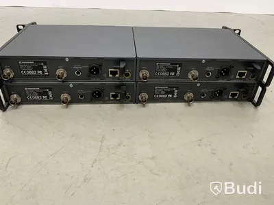 2st Sennheiser mottagare EM500 G3 samt 2st Sennheiser mottagare EM300 G3 Alla 734-776 Mhz. Omstartad