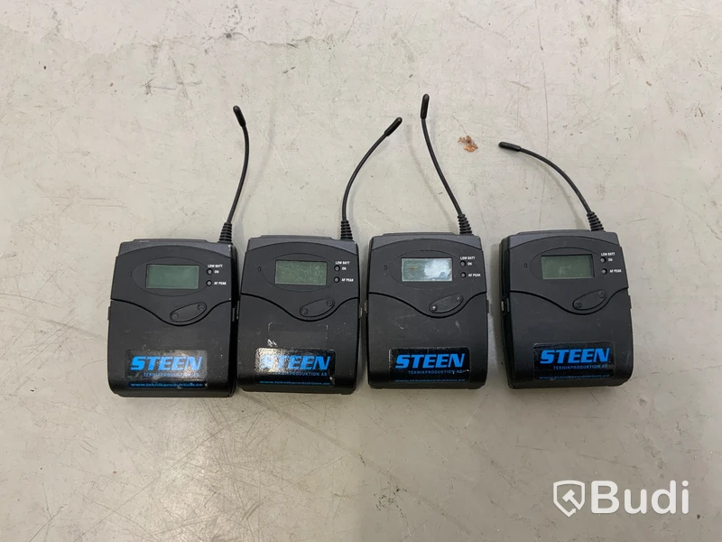 4st Sennheiser sändare SK300 G3 734-776 Mhz. Omstartad