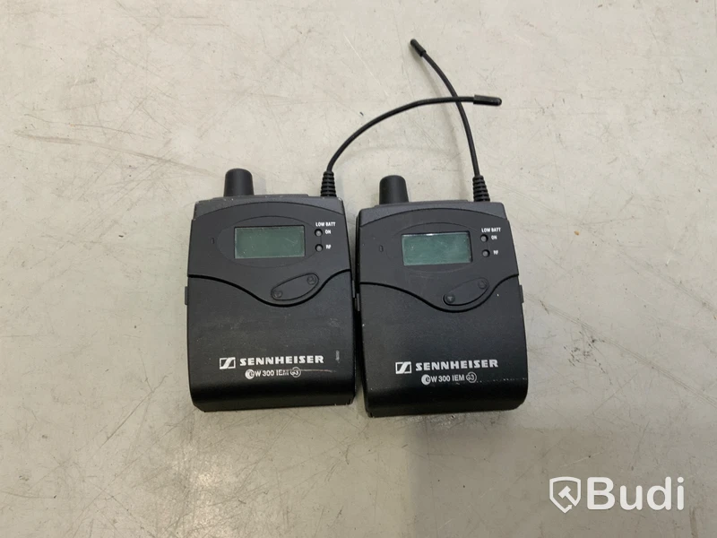 2st Sennheiser EW300 IEM G3 mottagare 626-668 Mhz