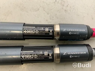 2st Trådlösa Sennheiser mikrofonder EW 500 G3 566-608 Mhz