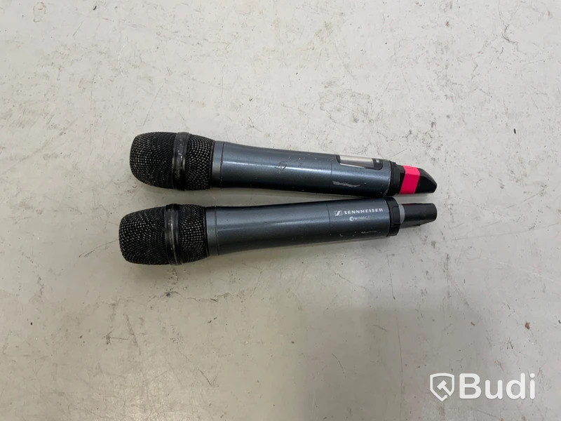 2st Trådlösa Sennheiser mikrofonder EW 500 G3 566-608 Mhz