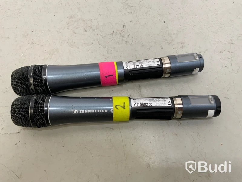 2st Trådlösa Sennheiser mikrofonder SKM 500 G2 786-822 Mhz