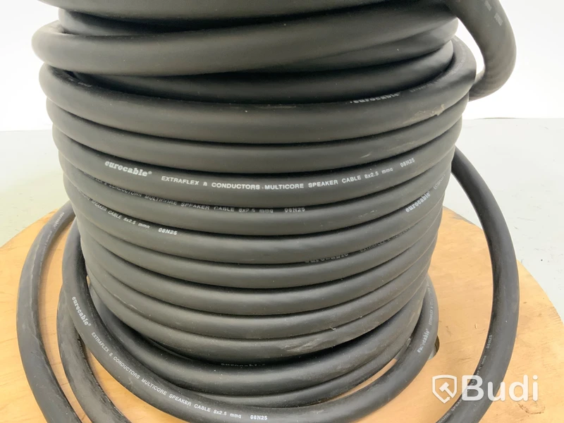 Rulle med kabel, Eurocable Multicore Extraflex
