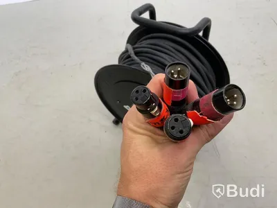 30 meter multi-XLR kabelvinda