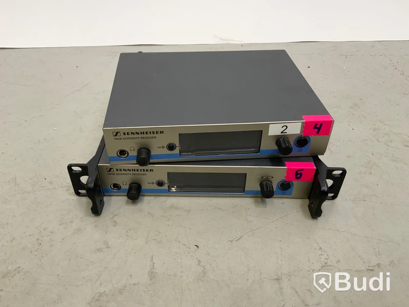 2st Sennheiser True Diversity Receiver EM500 G3 566-608 Mhz