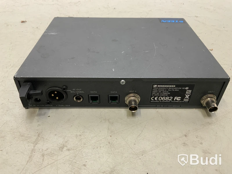 1st Sennheiser EM100 G3 mottagare 734-776 Mhz