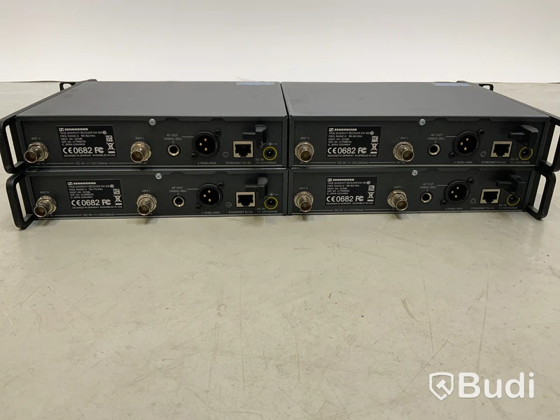 4st Sennheiser EM300 G3 mottagare 780-822 Mhz