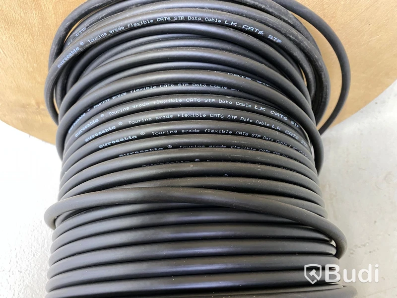 CAT 6-kabel på rulle, Osäkert hur lång