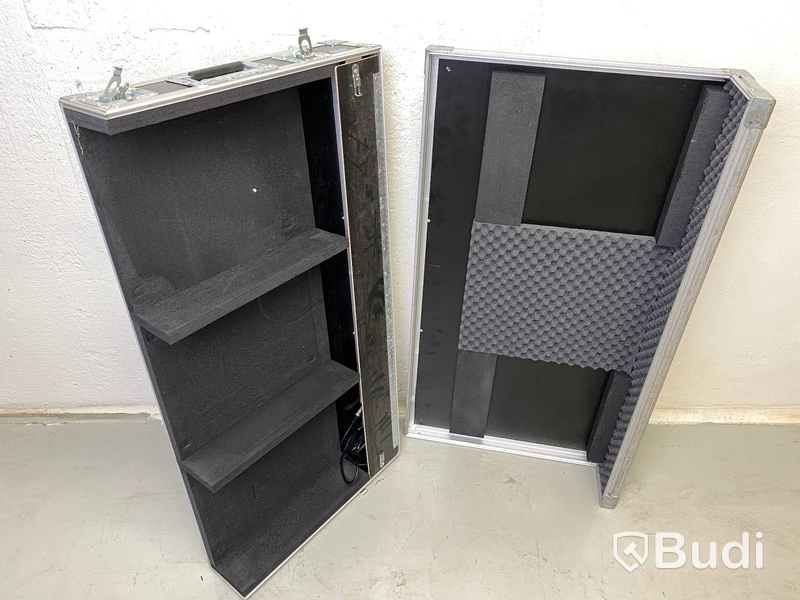 Holmbergcase ca 108x60x60, tomt,  förberett för Pioneer DJ-kit