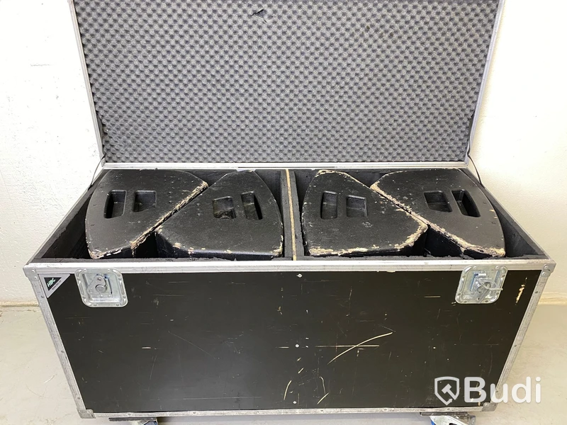 4st D&B Audiotechnik M4 scenmonitorer i Holmberg-case