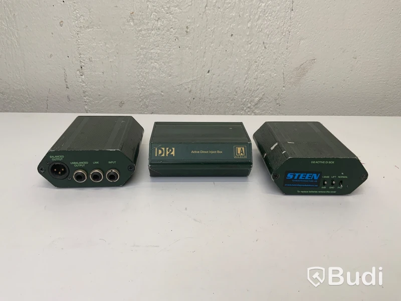 3st DI2 Active DI Box från LA Audio