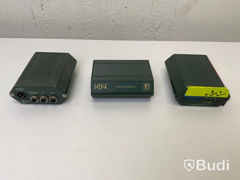 3st DI2 Active DI Box från LA Audio