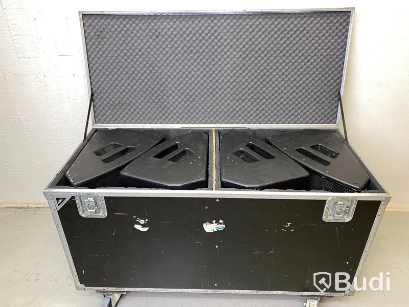4st D&B Audiotechnik M4 scenmonitorer i Holmberg-case