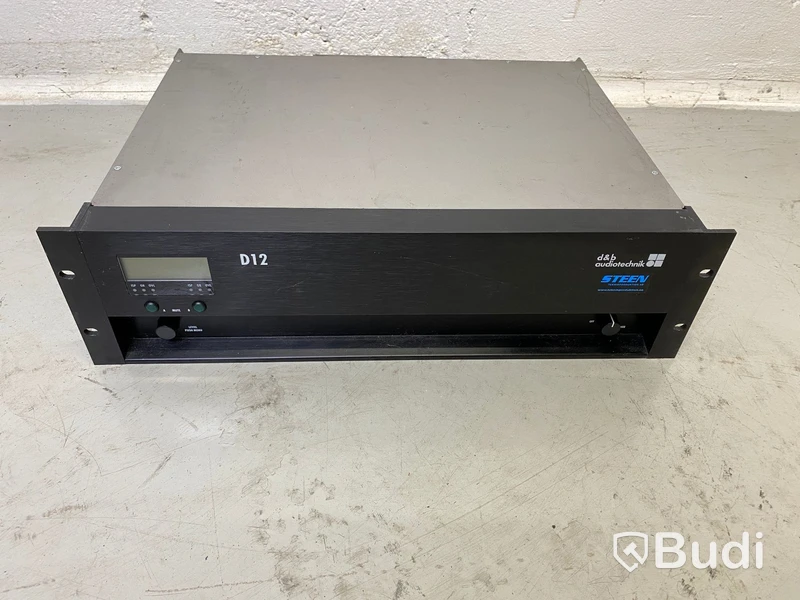 D&B Audiotechnik D12 slutsteg, Nypris ca 20 000 SEK
