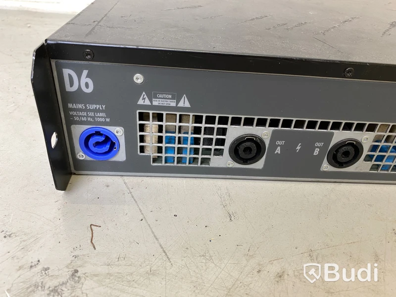 D&B Audiotechnik D6 slutsteg