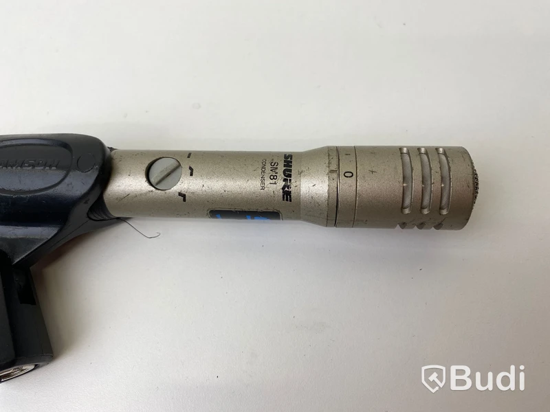 Shure Mikrofon SM81 ink mikronfonhållare, Omstartad
