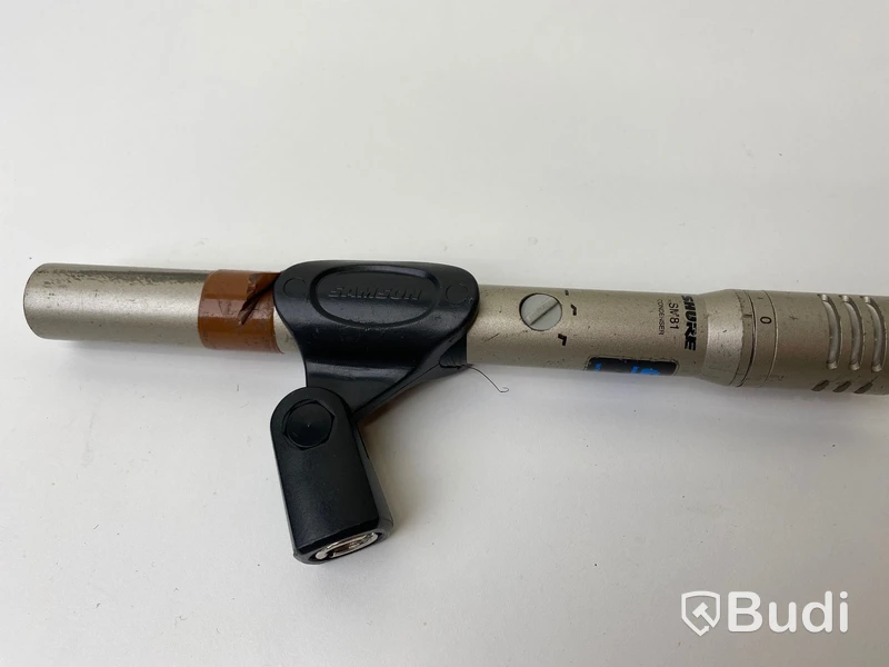 Shure Mikrofon SM81 ink mikronfonhållare, Omstartad