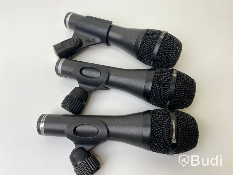 3st Sångmikrofoner Beyer Dynamic TG V70d. Omstartad pga felbud