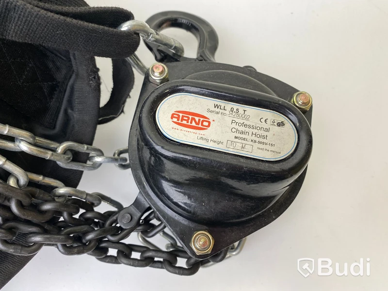 Lyftblock 10 m, 0,5T, Arno WLL 0,5 T i bag