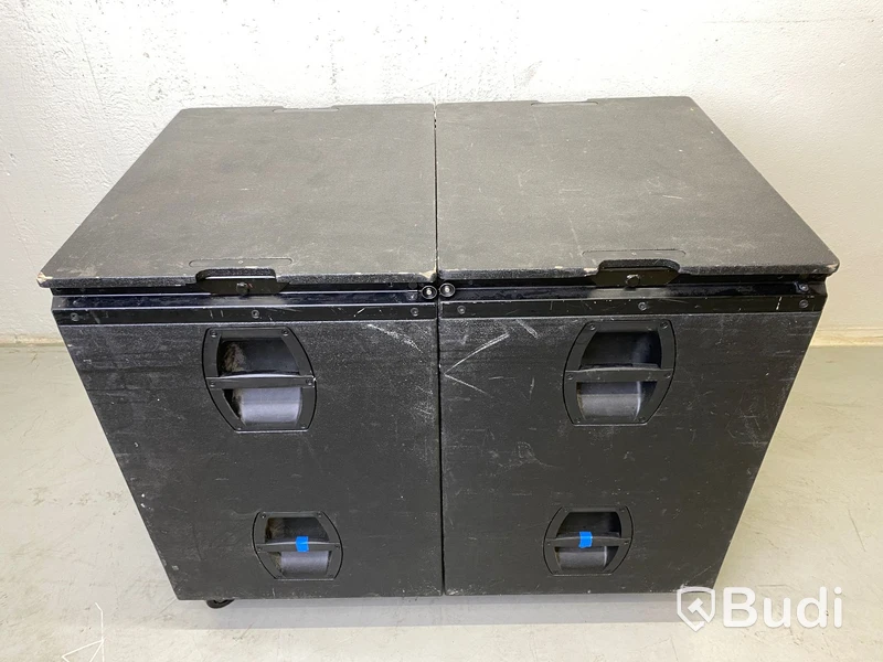 2st D&B Audiotechnik Y-Sub Nypris ca 54000 SEK/st. Omstartad pga felbud