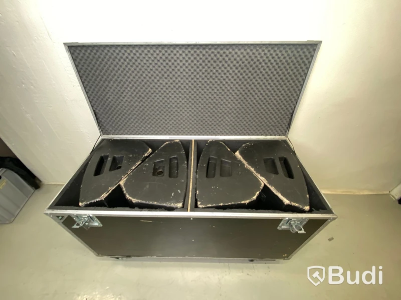 4st D&B Audiotechnik M4 scenmonitorer i Holmberg-case