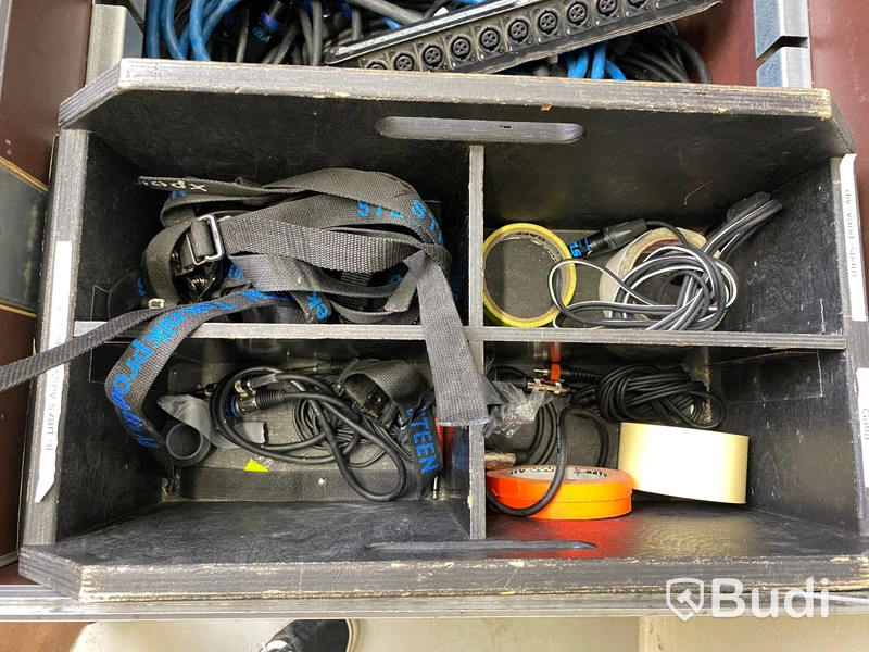 Holmberg Case med div kablage