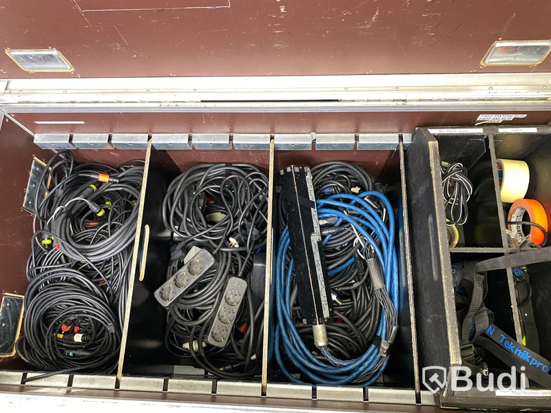 Holmberg Case med div kablage
