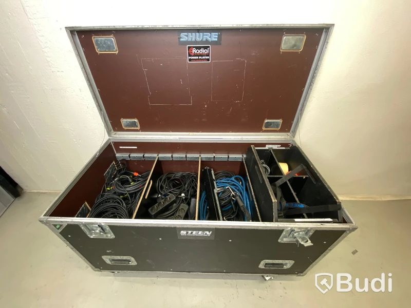 Holmberg Case med div kablage