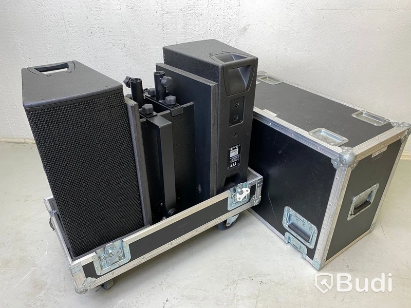 2st D&B Audiotechnik Y7P högtalare i case från Amptown Nypris ca 48000 SEK/st. Omstartad pga felbud