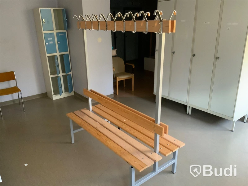 Sittbänk, 2x2st dubbel - Rum omklädningsrum 2