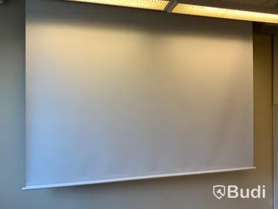 Eldriven projektorduk OBS! Utan kontrollenhet, 240 cm bred