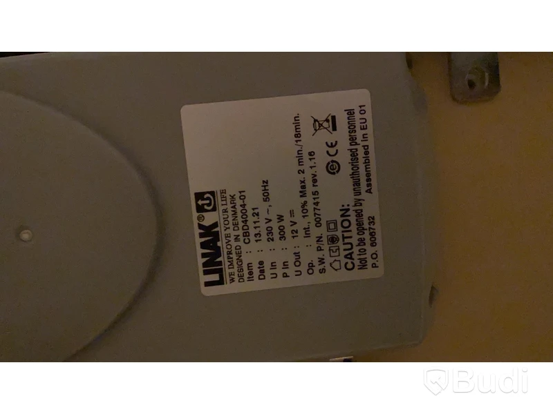 Elektriskt höj och sänkbart skrivbord ink hurts (Bort b160xd800, vinkel d120cm)