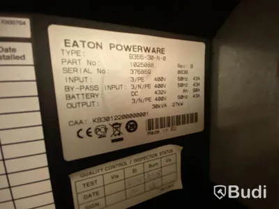 UPS Eaton Pwerware 9355-30-N-0 ink 36 batteripack FIAM 12FIT101