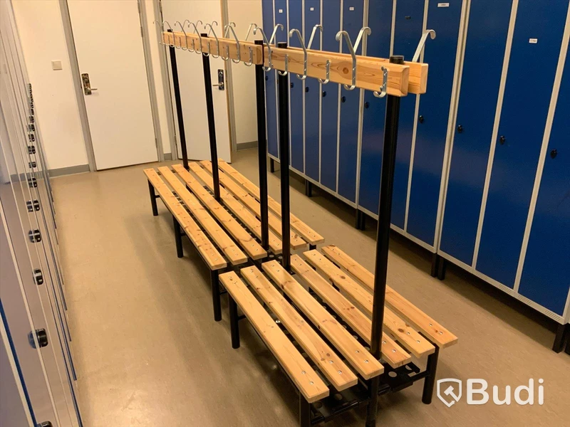 Omklädningsbänk 2st - Rum 2081