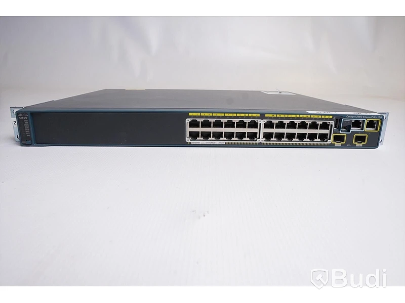 Cisco Switch Catalyst 2960-S 24 portar med POE (Power Over Ethernet)