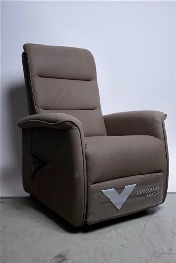 Elektrisk reclinerfåtölj Livorno Salotti - modell Turin