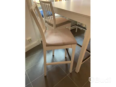 2st barbord och 6st stolar IKEA Ekedalen