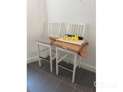 2st barbord och 6st stolar IKEA Ekedalen
