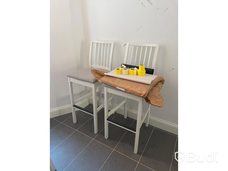 2st barbord och 6st stolar IKEA Ekedalen