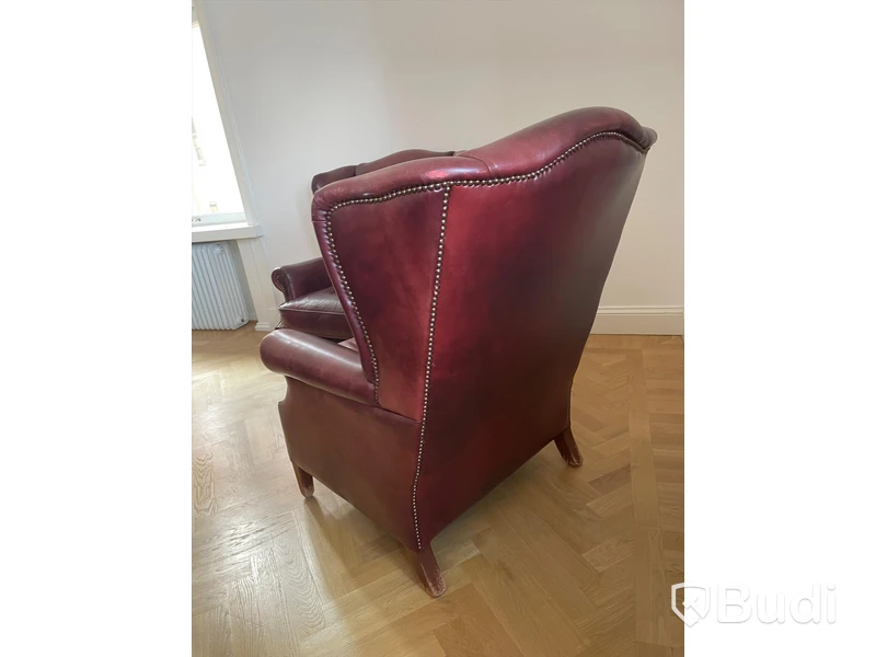 2st Skinnfåtöljer H97 cm